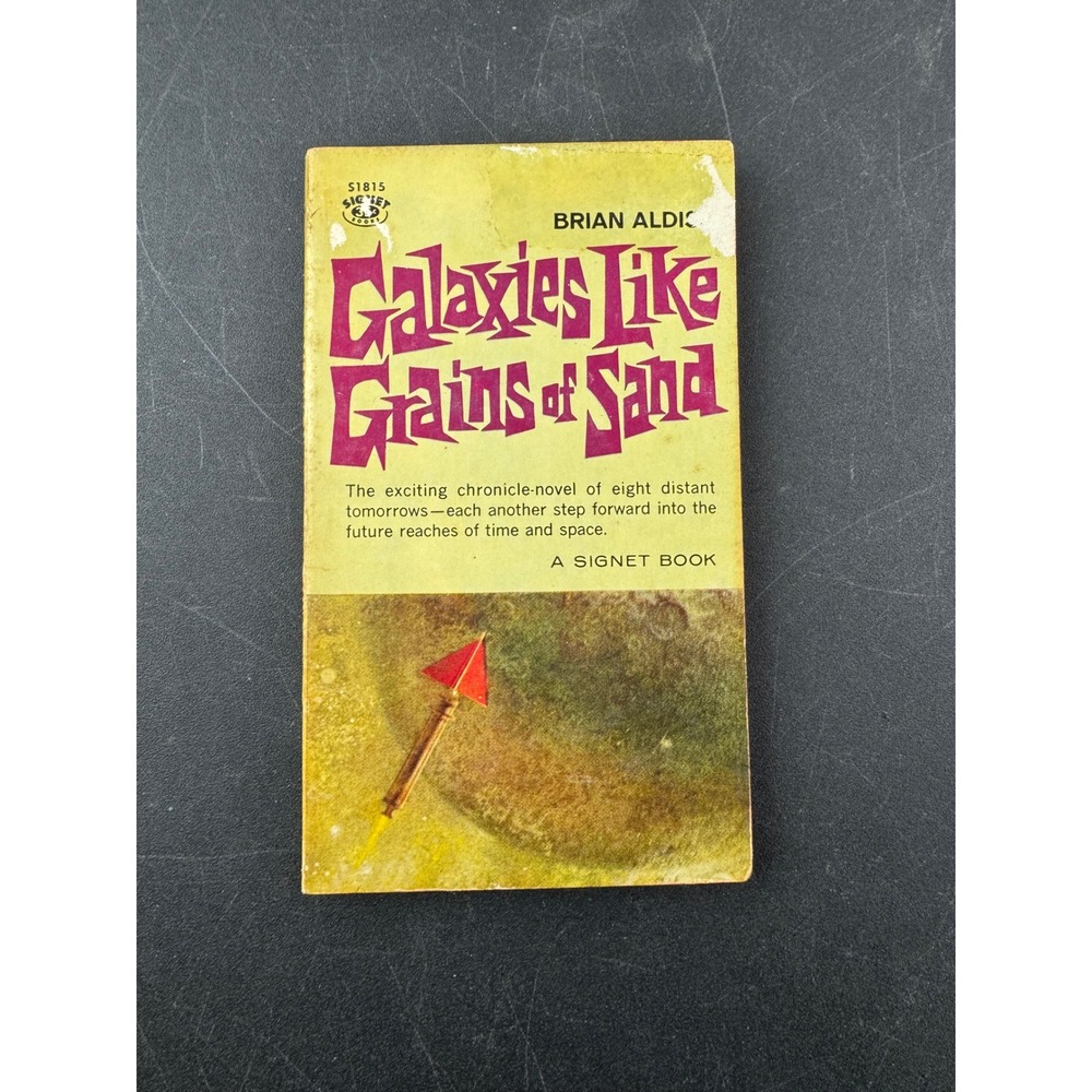 Galaxies Like Grains of Sand Brian Aldiss Signet Book‎ Sci Fi 1960